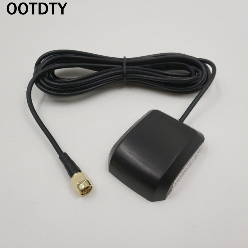 Samochodowy odbiornik GPS SMA Conector 3M kabel antena GPS samochód automatyczny adapter antenowy robić nawigacji DVD kamera noktowizyjna