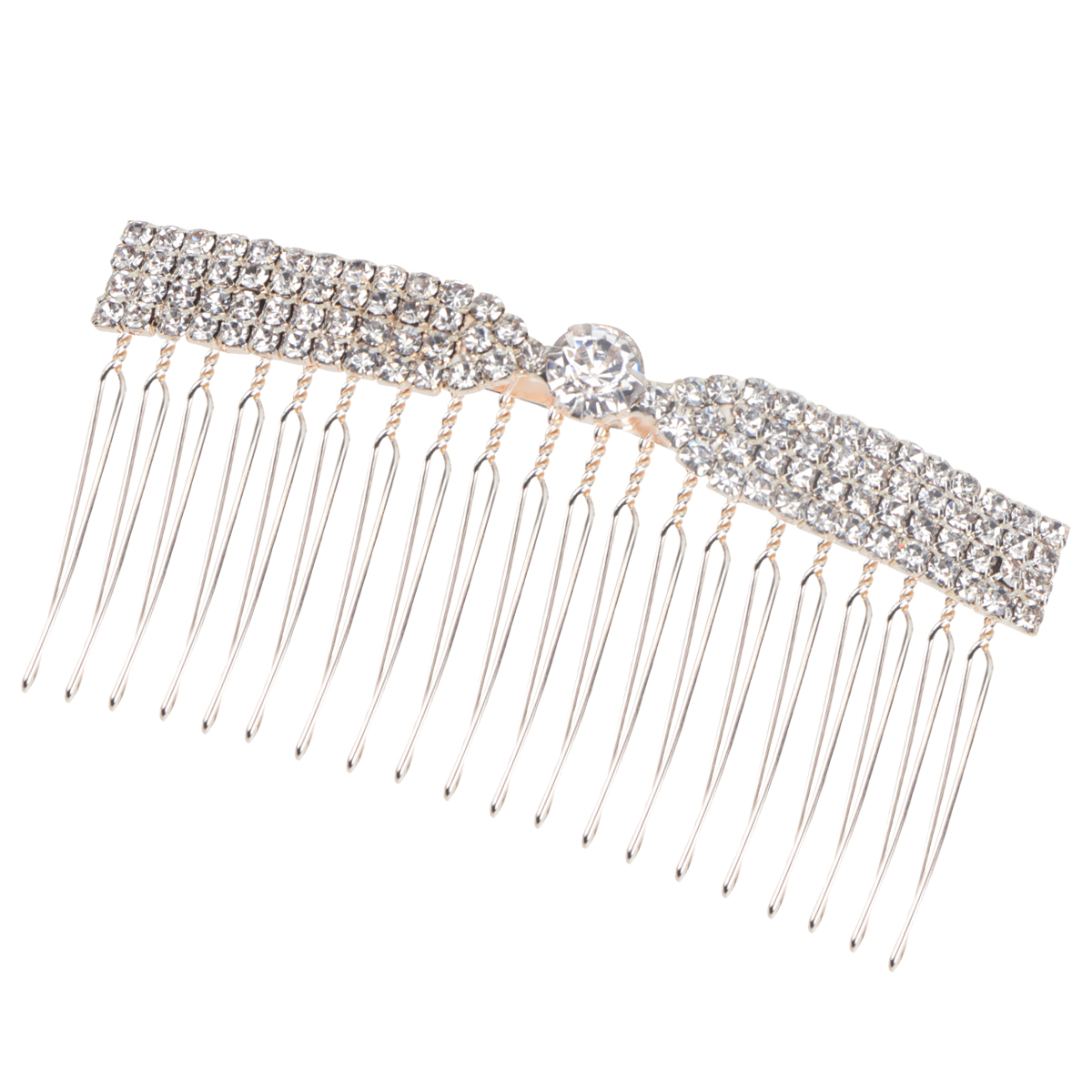 Mit Strass verzierter Haarkamm, hochwertiges Material, Haarnadel-Kamm, kreativer Kopfschmuck, Haarschmuck, elegante Frisur