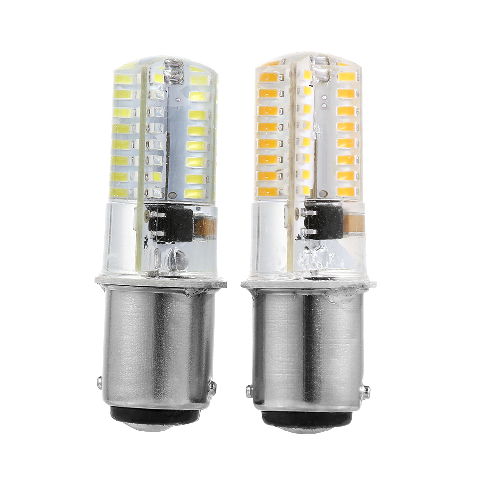 1Pc Wit/Warm Wit 110/120V BA15D LED Corn Lampen 2.6W 3014 64SMD verlichting voor Naaimachine Energiebesparing