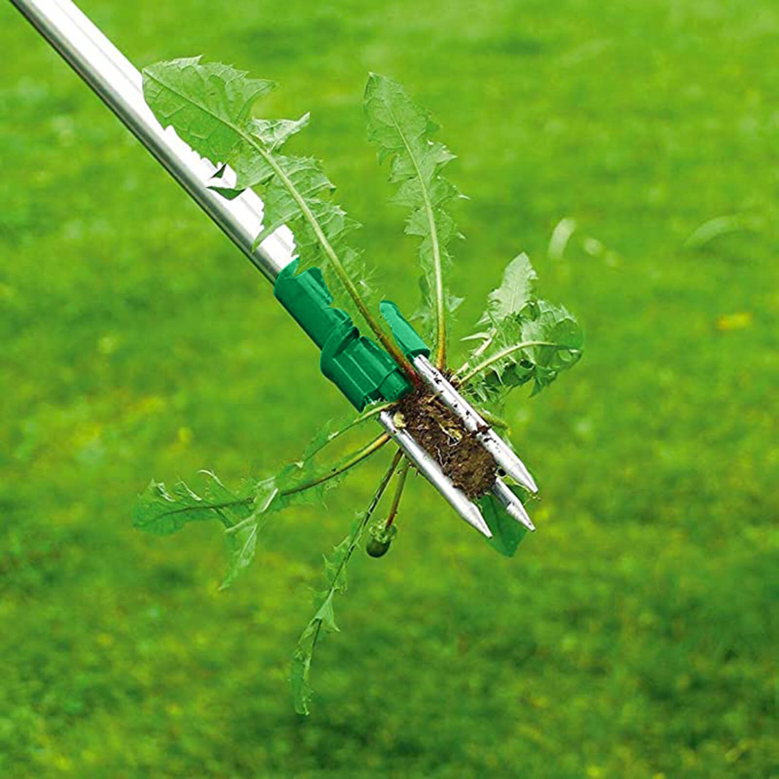 Long Handle Remover Durable Garden Lawn Weeder Outdoor Yard Grass Root Puller Tools Garden Planting Elements Root Remover