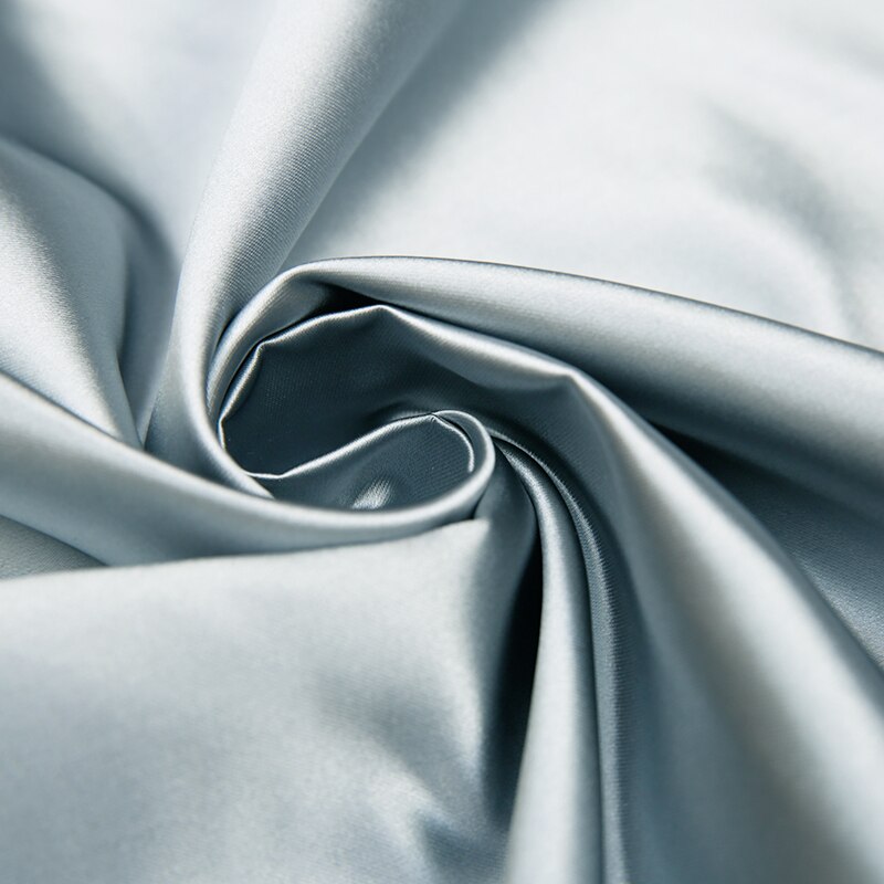 Satin imiteret silkestof brokadestof massivt almindeligt stof til syning af rayonmaterialestoffer