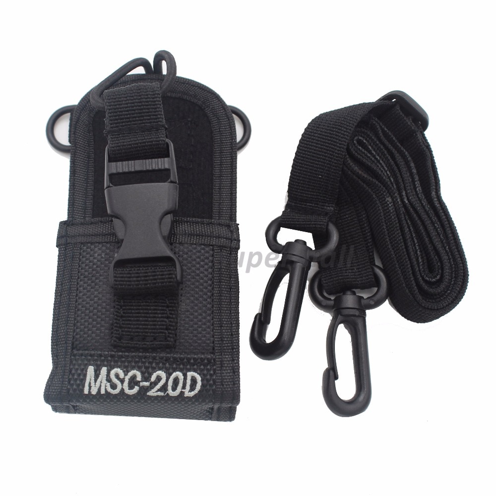 Walkie talkie Bag Holster MSC-20D Nylon Carry Case For Kenwood Portable radio BaoFeng UV-5R UV-6R GT-3 BF-888S UV-82 DM-5R plus