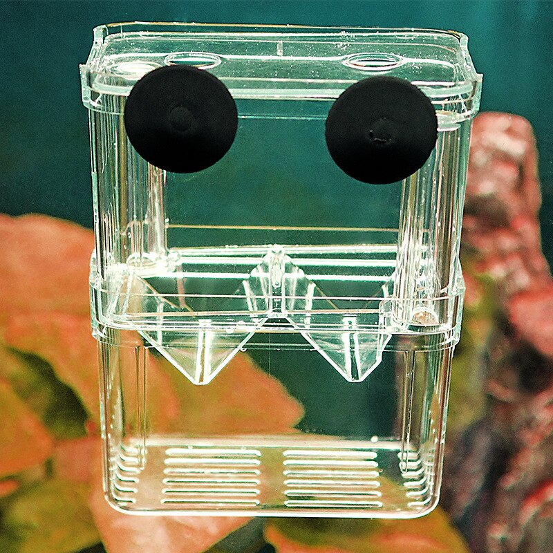 Aquarium Fish Breeding Breeder Box Baby Fish Hatchery Isolation Net Fish Tank Incubator Box Hanging Aquarium Accessory Supplies