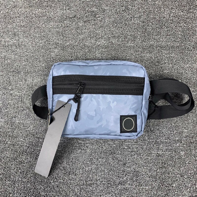 Italiaanse Kompas Badge Patched Mannen Unisex Chestbag Waistbag Zakken Hiphop Functionele Stijl Mannen Waistbag Schoudertassen: waistbag 7