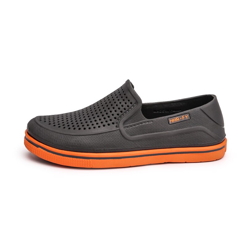 Originele Klassieke Slip Op Tuin Klomp Schoenen Mannen Zomer Platform Slipper Lite Sport Rit Outdoor Band Water Sandalen Capri Schoenen: Grijs / 7.5
