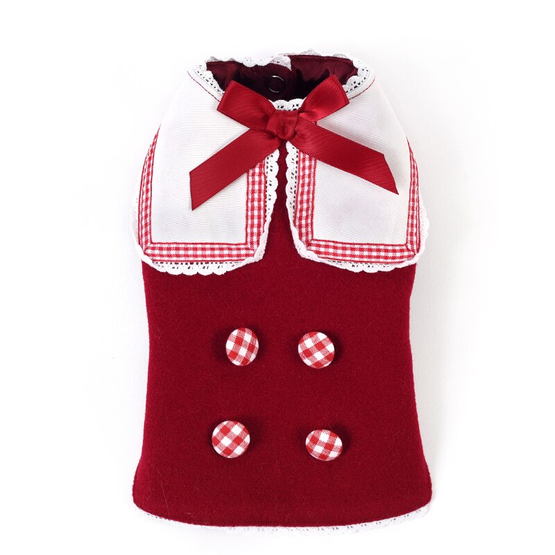 Abrigo de Mascota para perro, ropa de estilo pijo