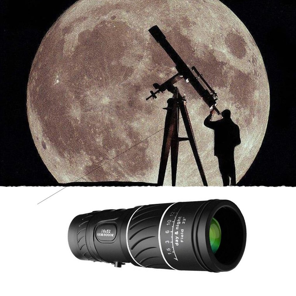 40x60 Monocular Telescope Variable Power Single Telescope High Definition Outdoor Portable Monocular Telescope