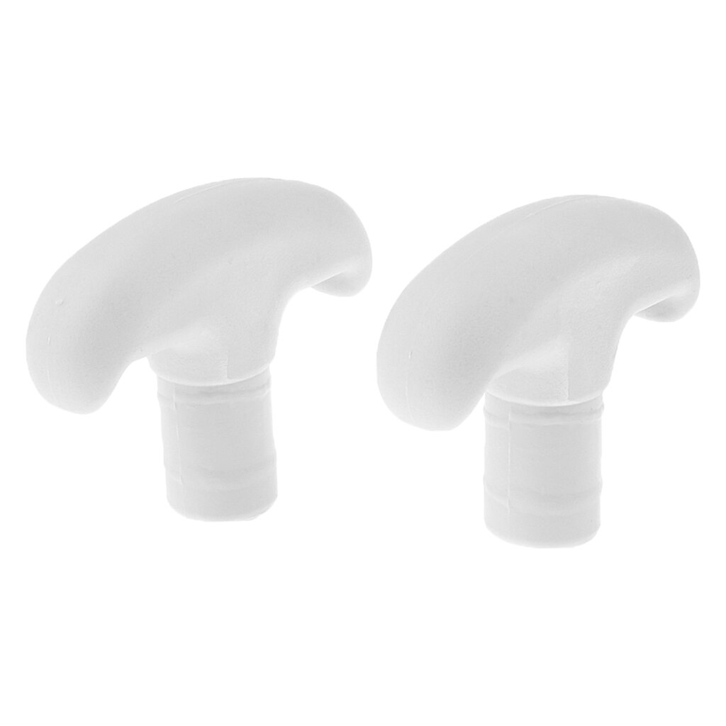 2Pcs Palm Grip Kano Peddel T Handvat Voor Kayak Boot Vlot Surfplank 2Cm As