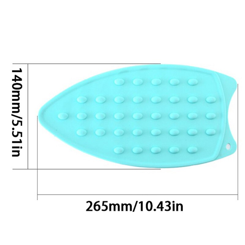 1PC Silicone Iron Safe Surface Iron Stand Mat Rest Ironing Pad Insulation Boards Protection Rest Pad Mat
