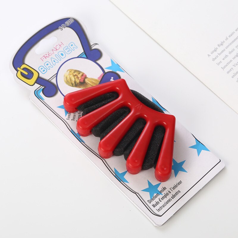AIKELINA Charmante Franse Stijl 1 pcs Vrouwen Meisjes DIY Spons Haar Braider Vlecht Haar Twist Vlechten Tool Hair Styling Tools