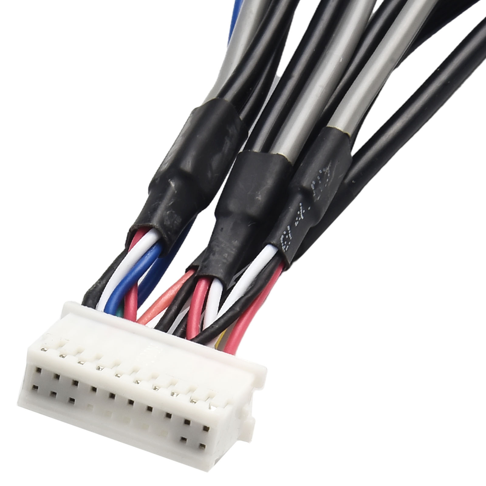 Adaptateur de connecteur de câblage pour touristes, câble de caméra, pré-ampli, vidéo, sortie d'entrée AV, prise 20 broches, RCA, fil AUX, SFP