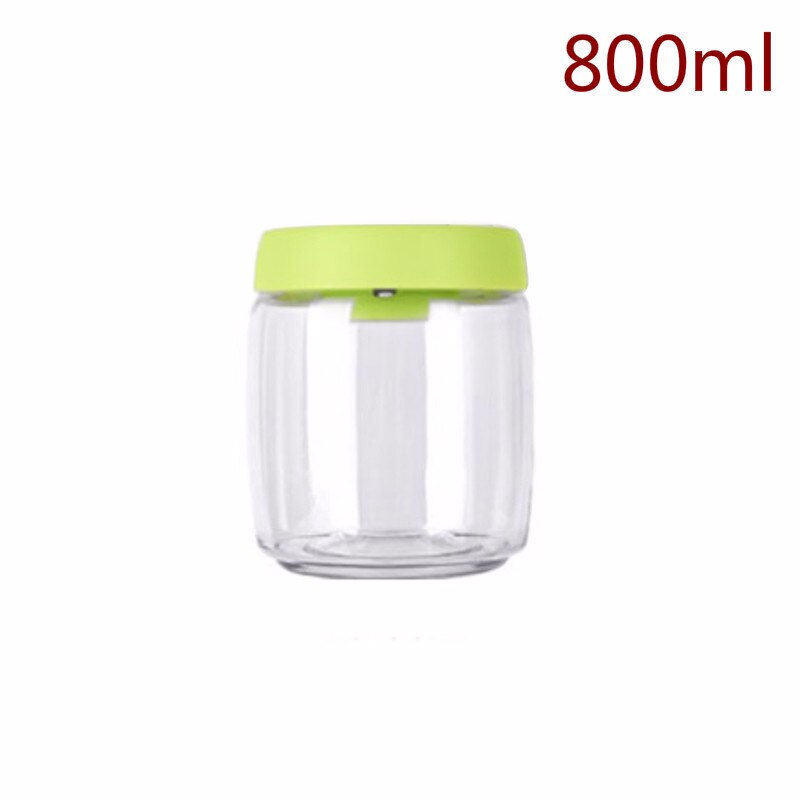 Glass Jars Sealed Cans With Cover Kitchen Food Storage Bottles Mason Spice Jars Candy Storage Banks Tea Box Kitchen Storage Can