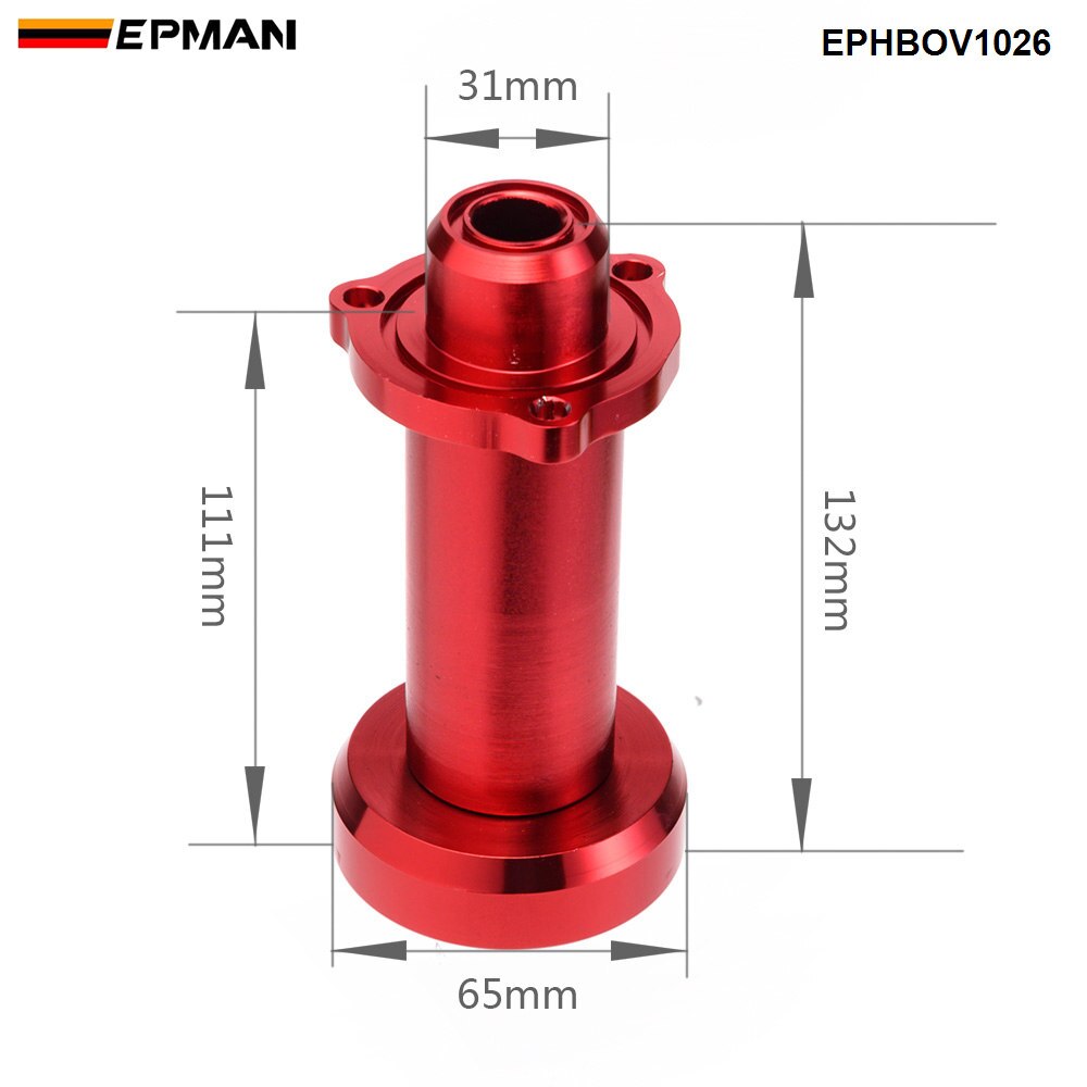 Epman Aluminium Blow Off Valve Adapter/Sqv Ssqv Bov Voor Ford Mondeo / Evoque /Focus St 250 EPHBOV1026