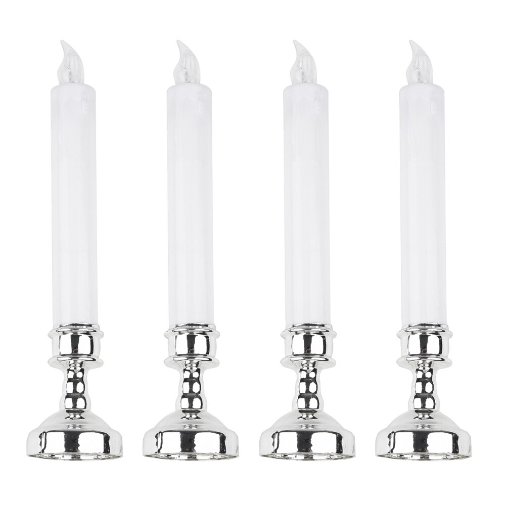 Battery Power LED Candle Stick Light Flameless Flickering Tealight Party Xmas