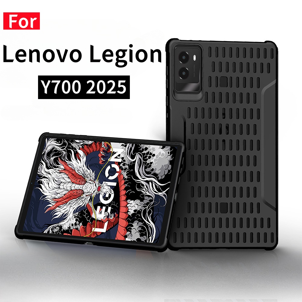For Lenovo Legion Y700 Game Tablet Back Case Funda For LEGION Y700 3rd Gen 8.8 inch TB321FU Heat Dissipation Cover