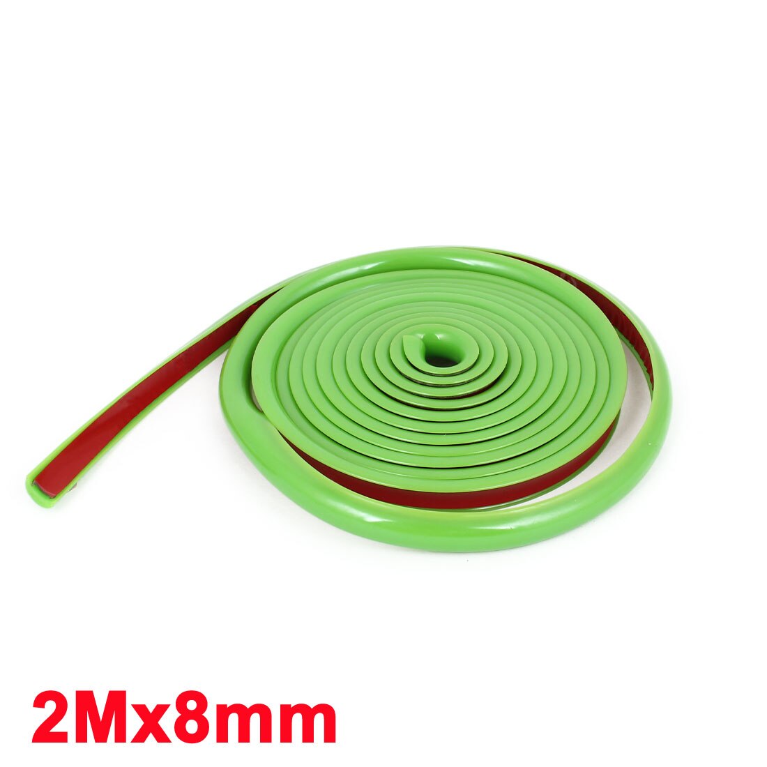 X autohaux myk plast panel lister trim stripe bil rød grill utvendig dekorasjon lister trim list 2 meter