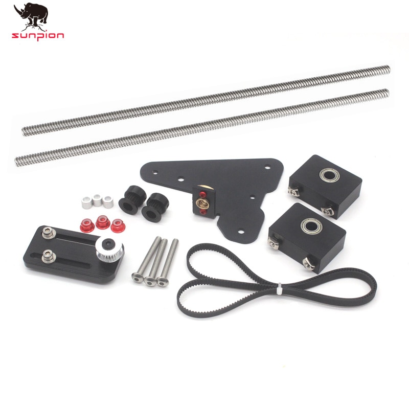 1set Creality Ender 3 CR-10 dual Z axis upgrade kit for Ender 3 Pro 3D printer parts