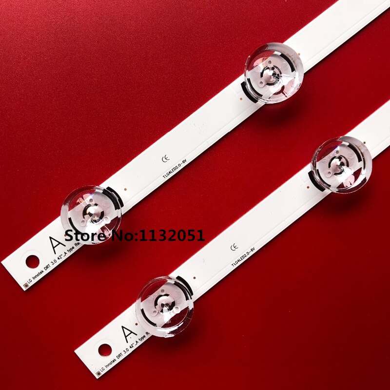 LED-hintergrundbeleuchtung bildschirm Für LG 42GB6310-CC LED streifen D1rect 3,0 _ 42 Zoll_Umdrehung7_B/A-Typ_131202 1 satz = 8 stücke (4 stücke A + 4 stücke B)