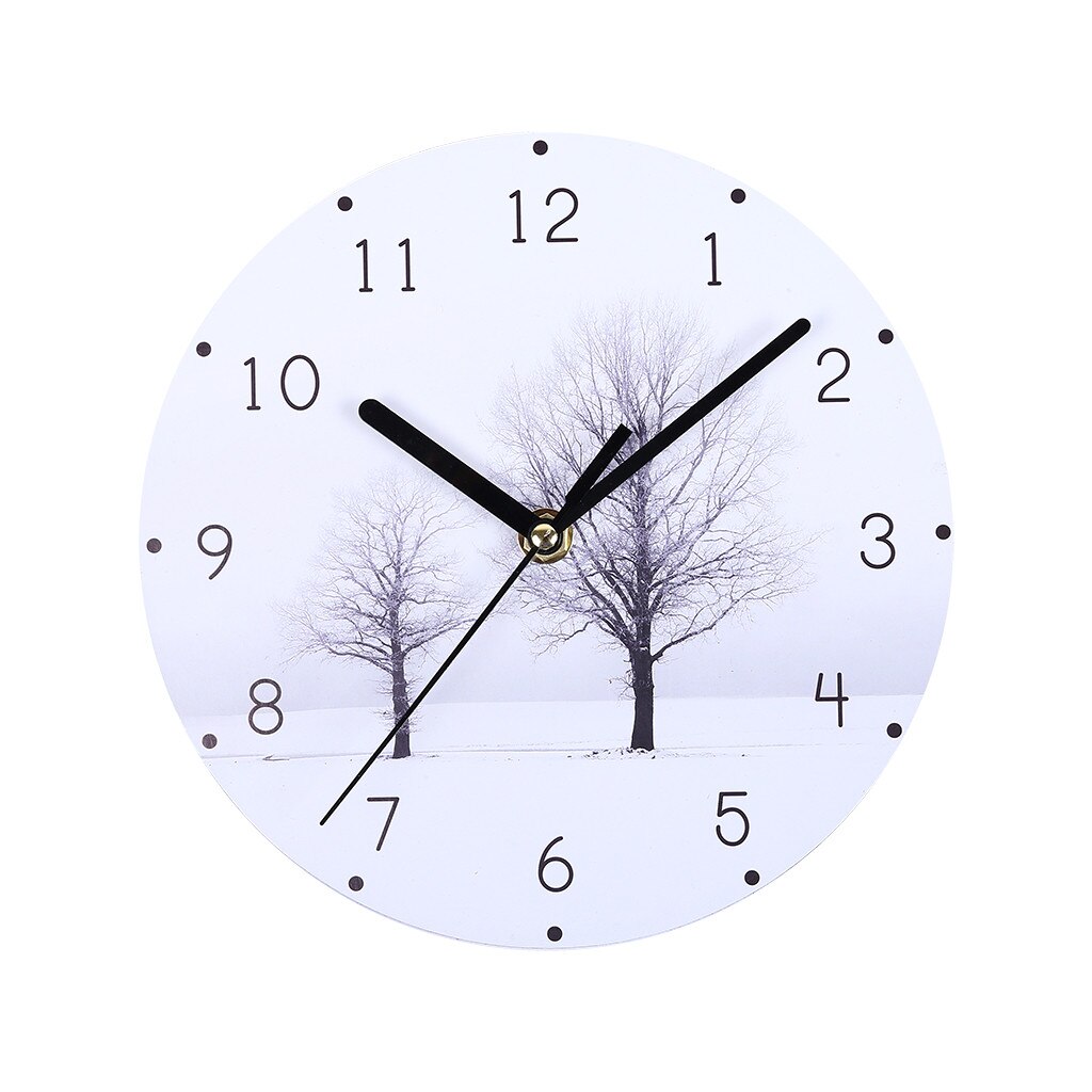 Wooden MDF Wall Clock Farmhouse Decor Wall Clocks Watches Large Decorative Room Decoration Clocks часы настенные: F
