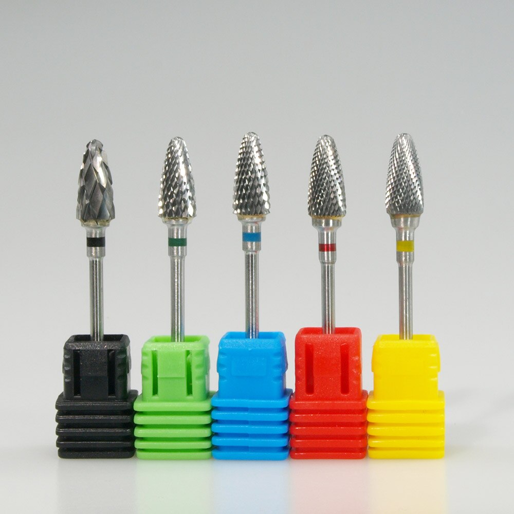 Millings carbide nail boor elektrische nagelvijl boor grof carbide boor 3/32 ''602001