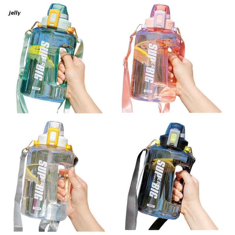 448C Portable Large Capacity Water Bottle Fitness Cup Summer Large Reusable Water Jug