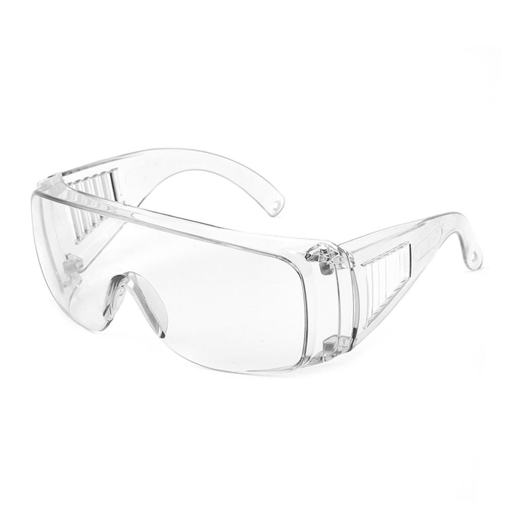 Veiligheidsbril, beschermende bril, over een bril passen, anti-condens, virus, speeksel, stof, impact, veiligheidsbril, helder oculair, oogbescherming: Default Title