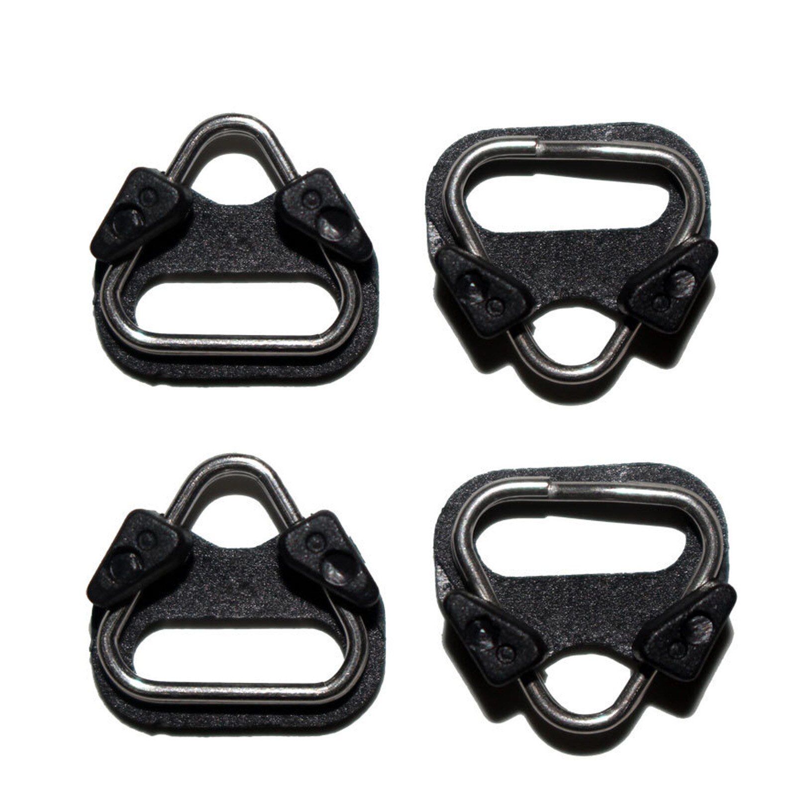 Practical Stainless Steel Lug Ring Camera Strap Triangles Split Ring Hook Adapter 4PCS Utility products Home accessories