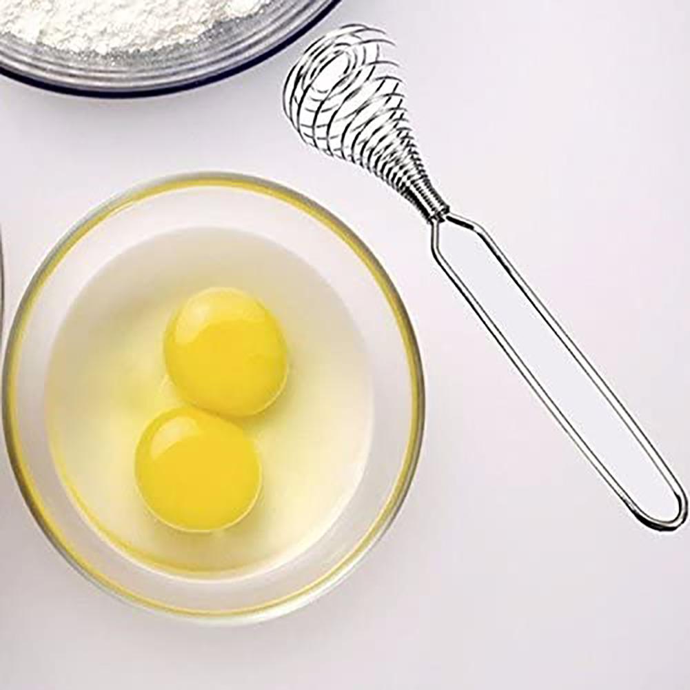 Ægslager fjeder spoletråd piskeris mixer blender ægslager stål æg stirende køkkenredskab