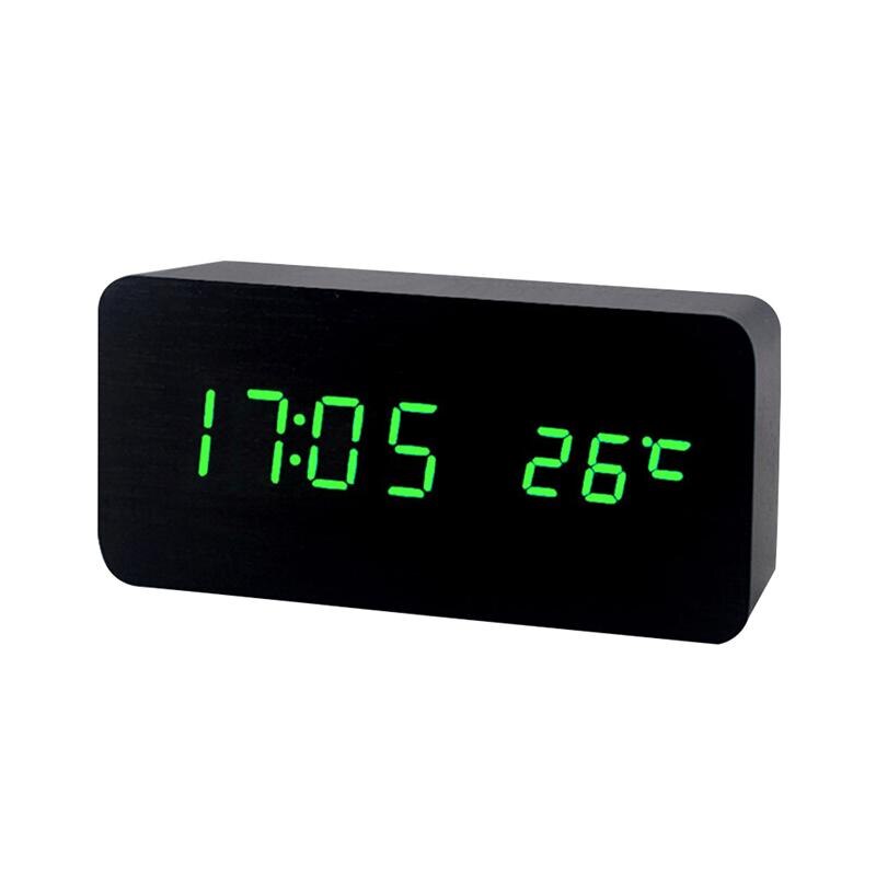 TFA Dostmann Digital Wireless Alarm Clock with Luminous Numbers Plastic, White, Black, L178 x W106 x H149 mm