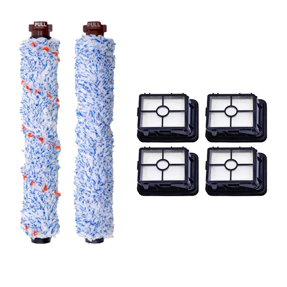 For Bissell CrossWave Pet Pro 2225N Vacuum Cleaner Accessories Bissell CrossWave 1785/1713/2303/2306/2551 Roller Brush Filter: Clear