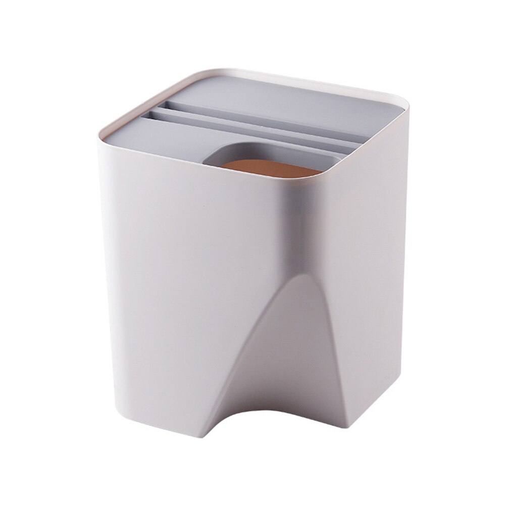 Multi-Function Kitchen Trash Bin For Recycling Trash Bin Stacked Household Waste Sorting Dry Wet Separation Trash Bin For Home: 01L