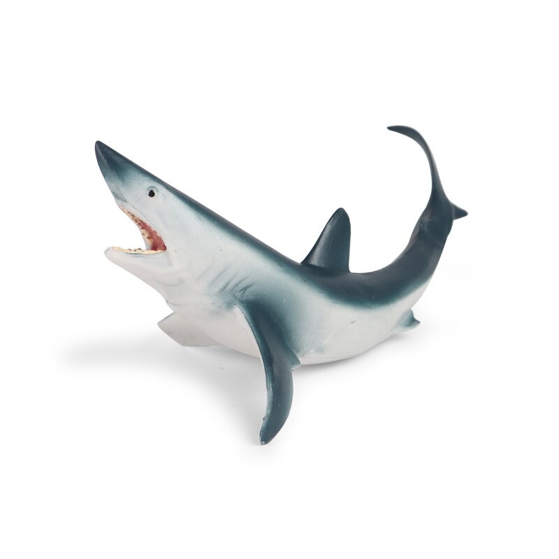 Isurus Oxyrinchus Figure Ocean Shortfin Mako Shark Animal Model Collector Decor Simulation Education Model Animal Decor