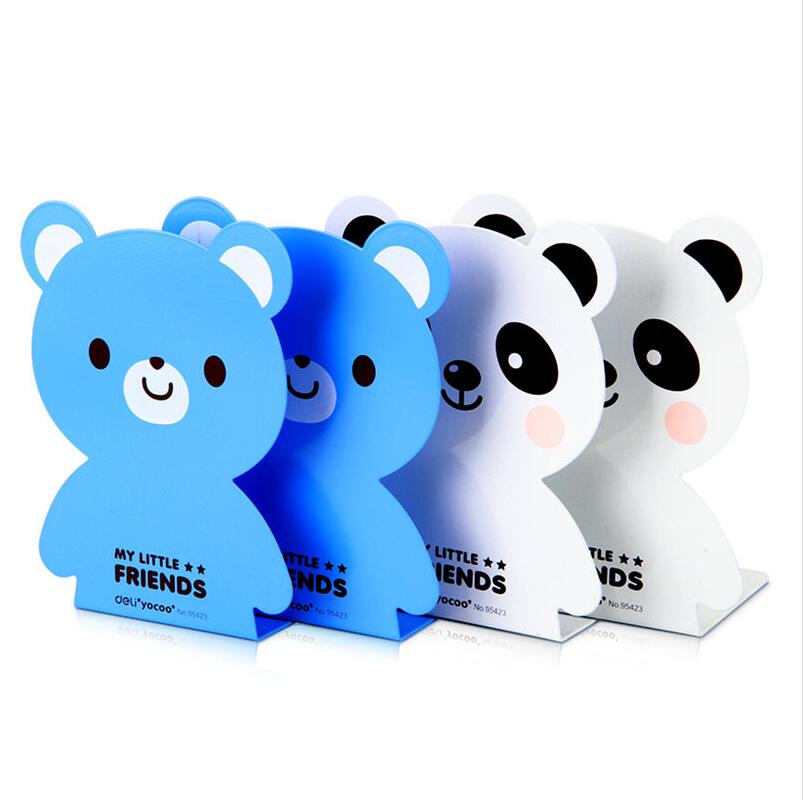 Cartoon Metaal Ijzer Boekensteun Kinderen boek end boekenplank boekensteun kind boek plaat massieven prateleira para livros Nr 95423