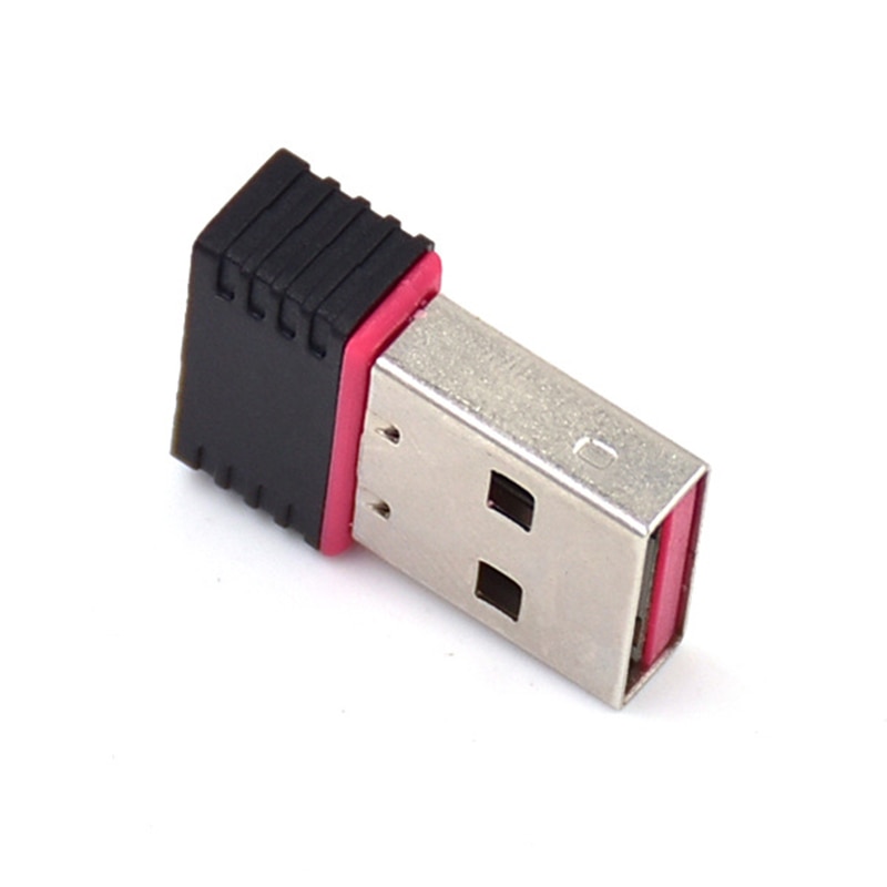 Creacube 150M USB Wifi adaptateur récepteur réseau-carte 150mbps Mini-Usb sans fil Wi-Fi Dongle pour PC Win 10