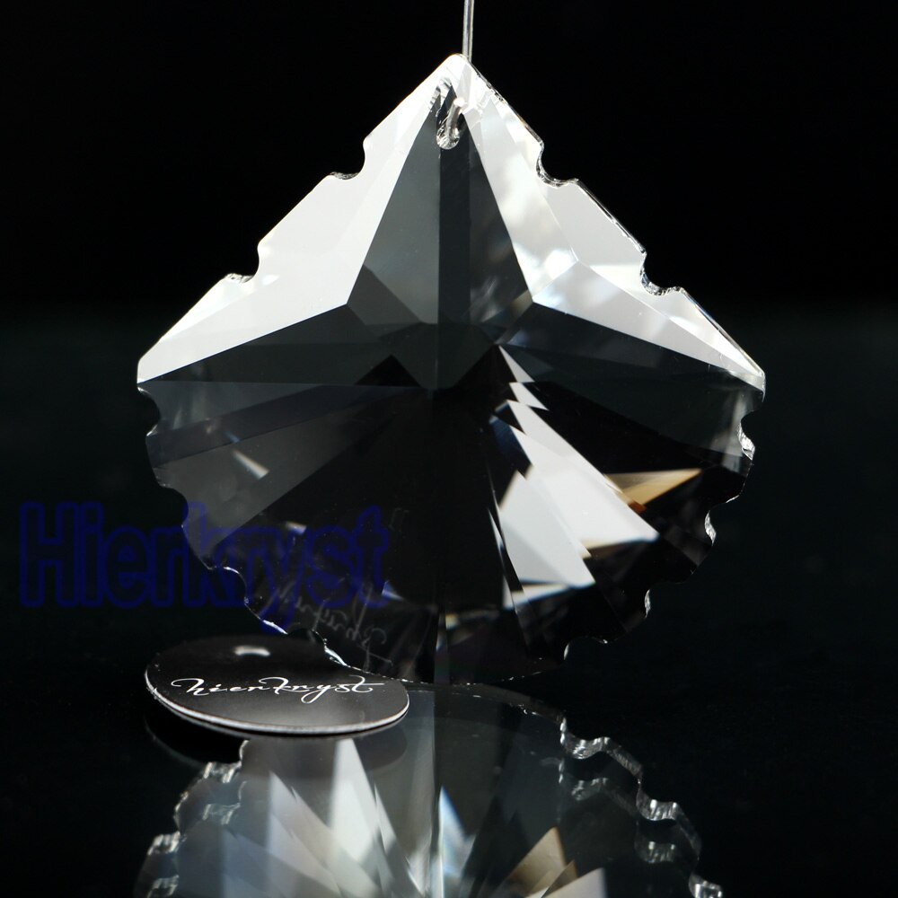 Hierkyst 1 pc k9 glazen kristalprisma's hangers kroonluchters onderdelen lusters regenboog lamp verlichting hang druppels 50mm 2 "  #1919