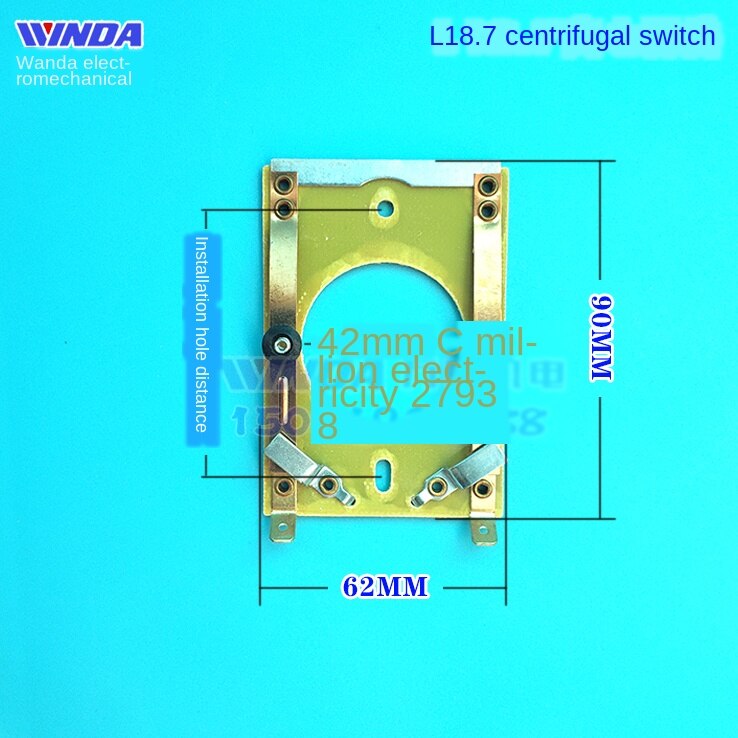 Rectangular l18.7-304 centrifugal switch lifting machine earthing machine switch centrifugal plate 18.7 centrifugal seat