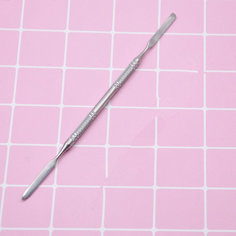 Pottery Modeling Stick Acupressure Texture Creasing Indentation Sharp Pottery Clay Tool Carving Clay Stainless Steel Tool: B