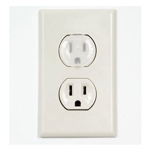 Outlet Plug Covers (32 Pack) Clear Child Proof Electrical Protector Safety Caps