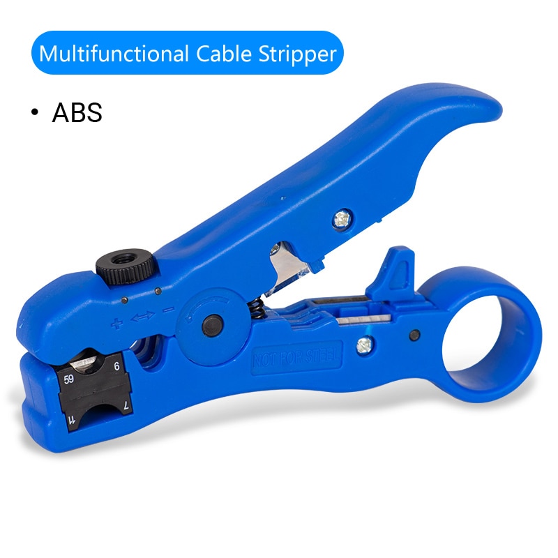 Ventie RJ45 Krimptang RJ45 Netwerk Snijgereedschap 8P RJ45 Crimper Cutter Stripper Tang Voor Modulaire RJ12 RJ11 Crimp crimper: ABS