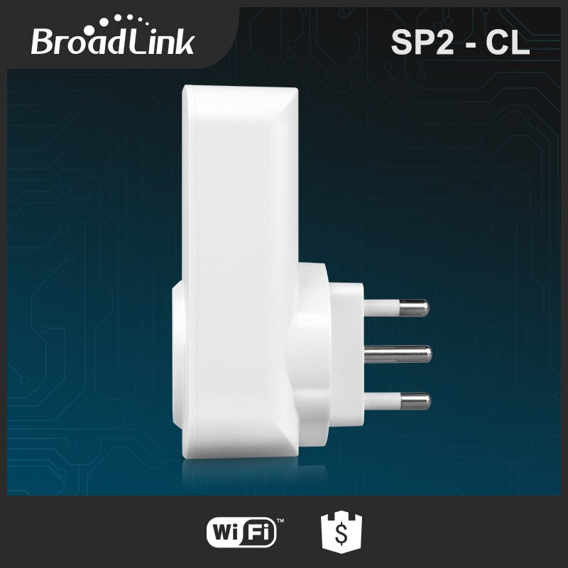 Broadlink SP2 Chili Standaard Smart Plug Socket Smart Home Automation Wifi Socket Plug Afstandsbediening Voor Iphone Ipad Android