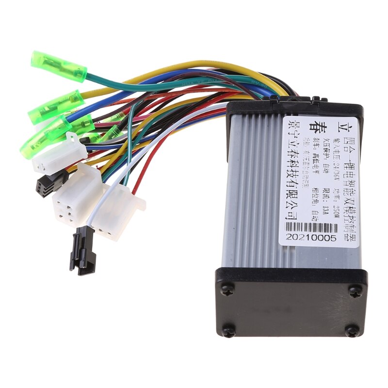 Dc 24/36v 250w borstlös regulatorhastighetsregulator scooter e-cykel elmotor