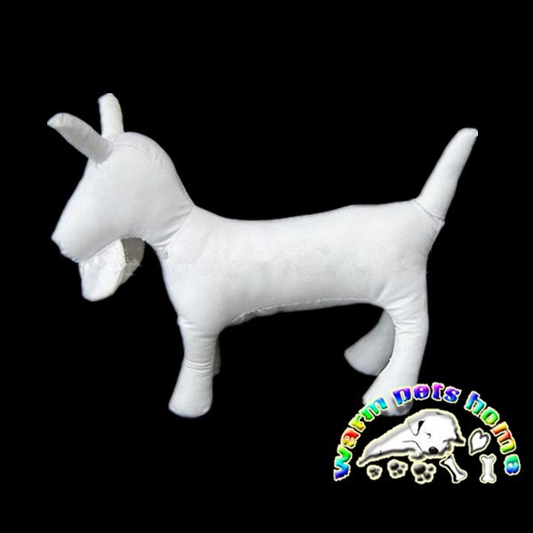 Hond Mannequin PU Leer Hond Modellen Staande Positie Schotse Puppy Hond Model S L Pet Shop Display