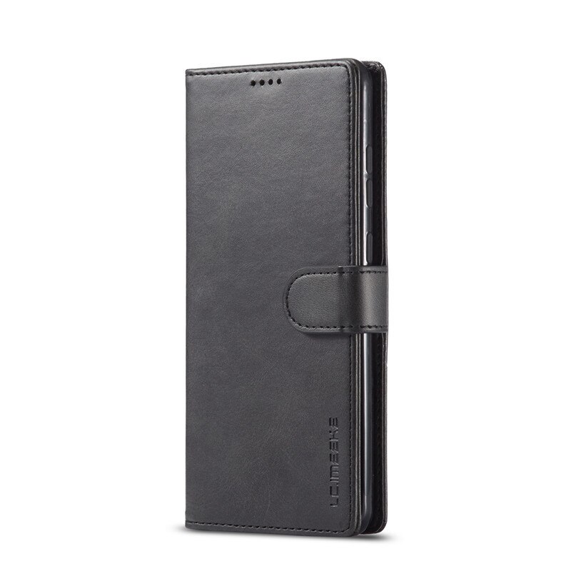 Case Voor Samsung A52 5G Case Lederen Vintage Telefoon Gevallen Op Hoesje Samsung Galaxy A52 5G Case Flip magnetische Wallet Cover Een 52 5G: Black