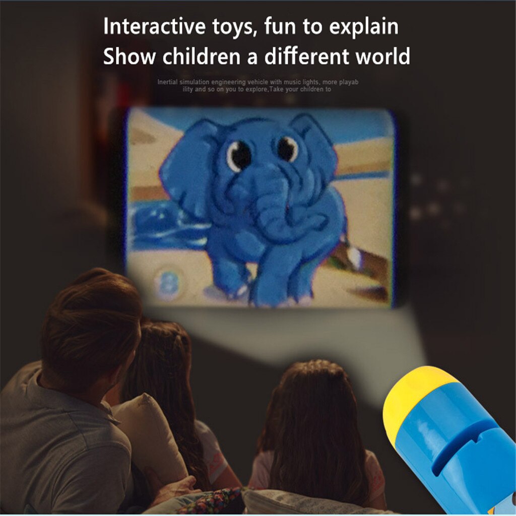 Kinderen Patroon Projector Cartoon Mini Lichtgevende Speelgoed Puzzel Vroege Onderwijs Baby Slapen Licht Ster Licht Kinderen Speelgoed