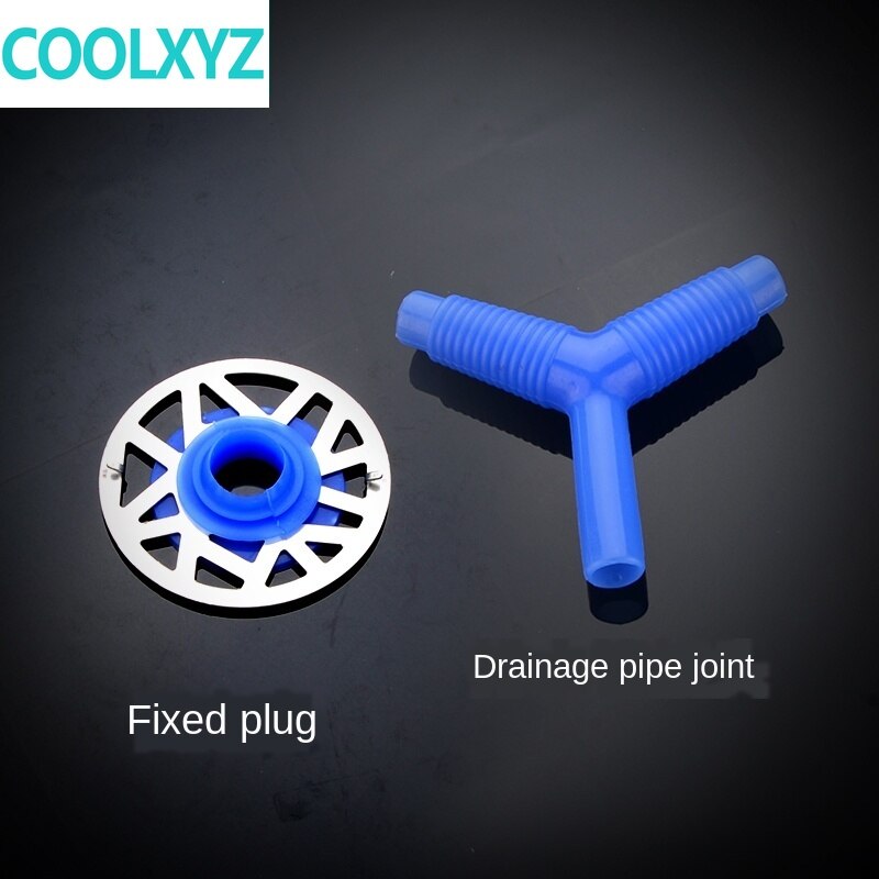 Silikonowy odpływ podłogowy trójnik łazienka pralka umywalka zmywarka spustowy trójnik kolanko wspólne armatura