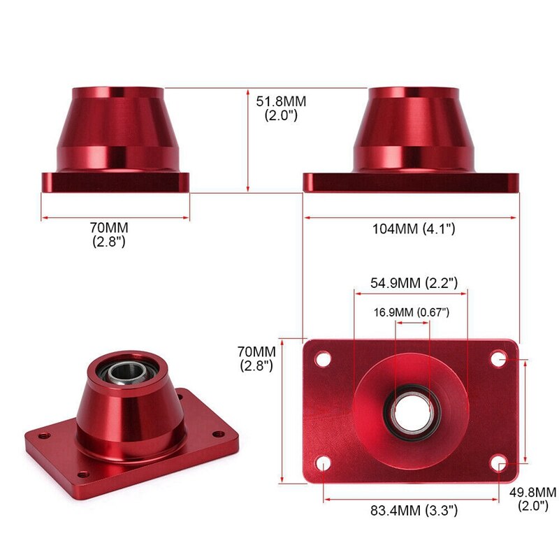 Car Gear Lever Base Car Modified Gear Lever Frame Seat Suitable for Citroen Xsara Peugeot 206 306