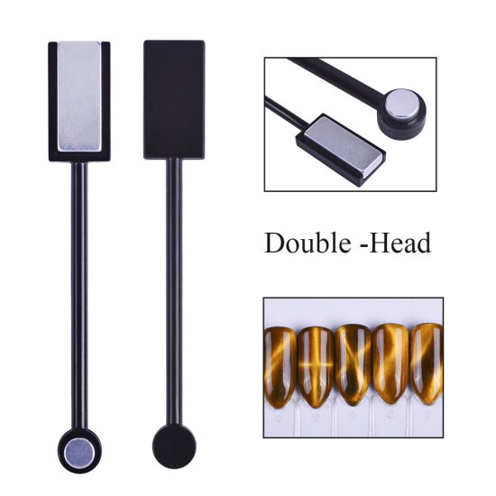 Volledige Beauty 1Pcs 3D Sterke Cat Eye Magneet Stok Slice Voor Uv Gel Vernis Nail Tool 3D Lijn Streep effect Nail Gel Decor CH556-1: 11