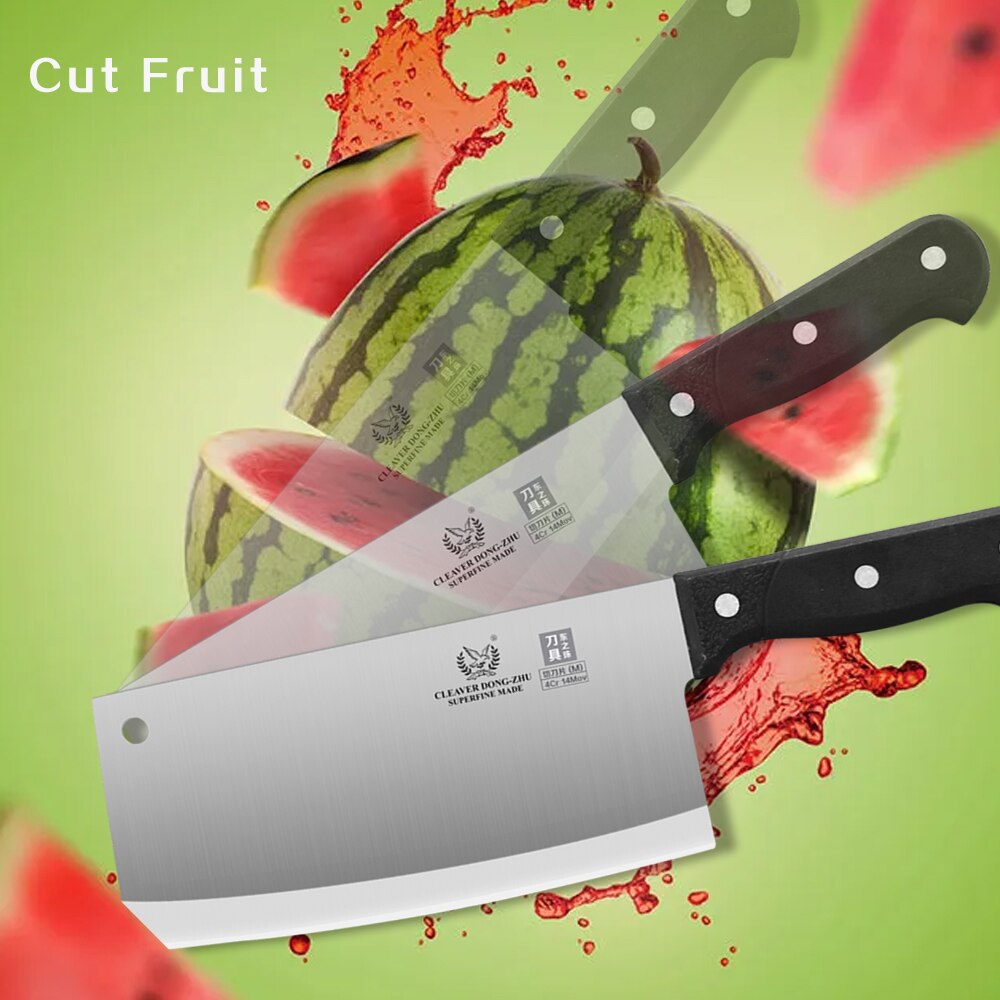 8 zoll Küche Messer Edelstahl Fleisch Hacken Hackmesser schneiden Gemüse Chinesische Kochmesser