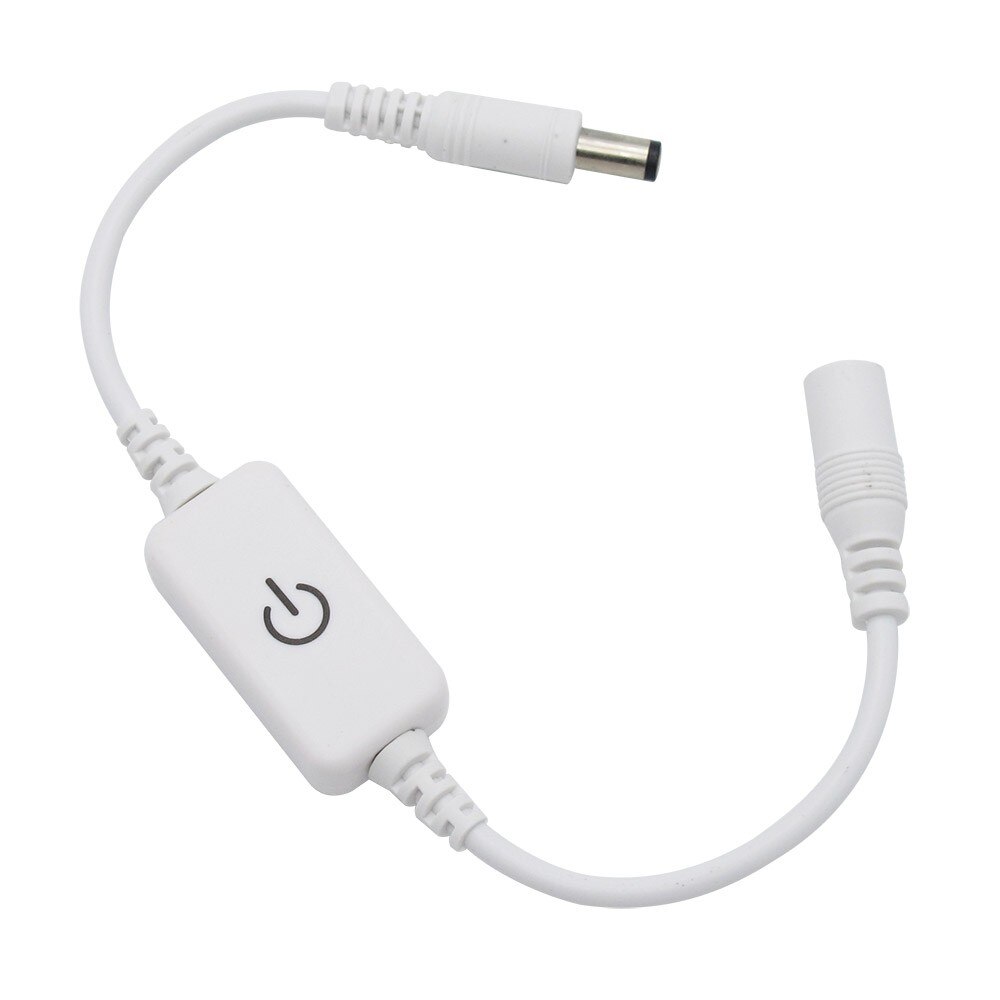 Hoge Gevoelige Touch Sensor Schakelaar Op Mini Led Dimmer DC12V-24V Voor Led Strip Enkele Kleur 3528 3014 5050 Strips Unlimit dimmen: white