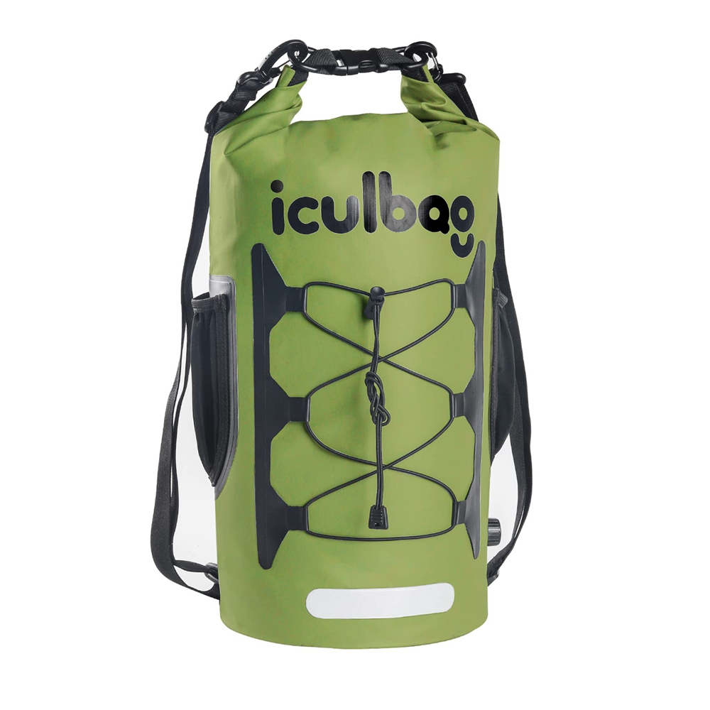 Mochila de 25 latas, bolsa de almuerzo más fresca para mujeres y hombres, mochila enfriadora impermeable con refrigeración de 12 horas para acampar, playa, bolsa enfriadora de viaje: Azul cielo